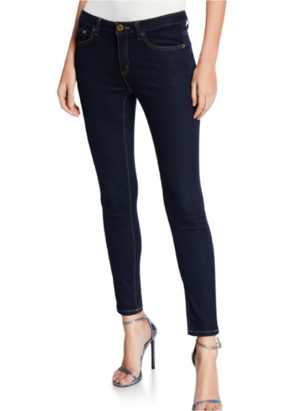 Michael Kors Dark Wash Izzy Skinny Jeans Size 8